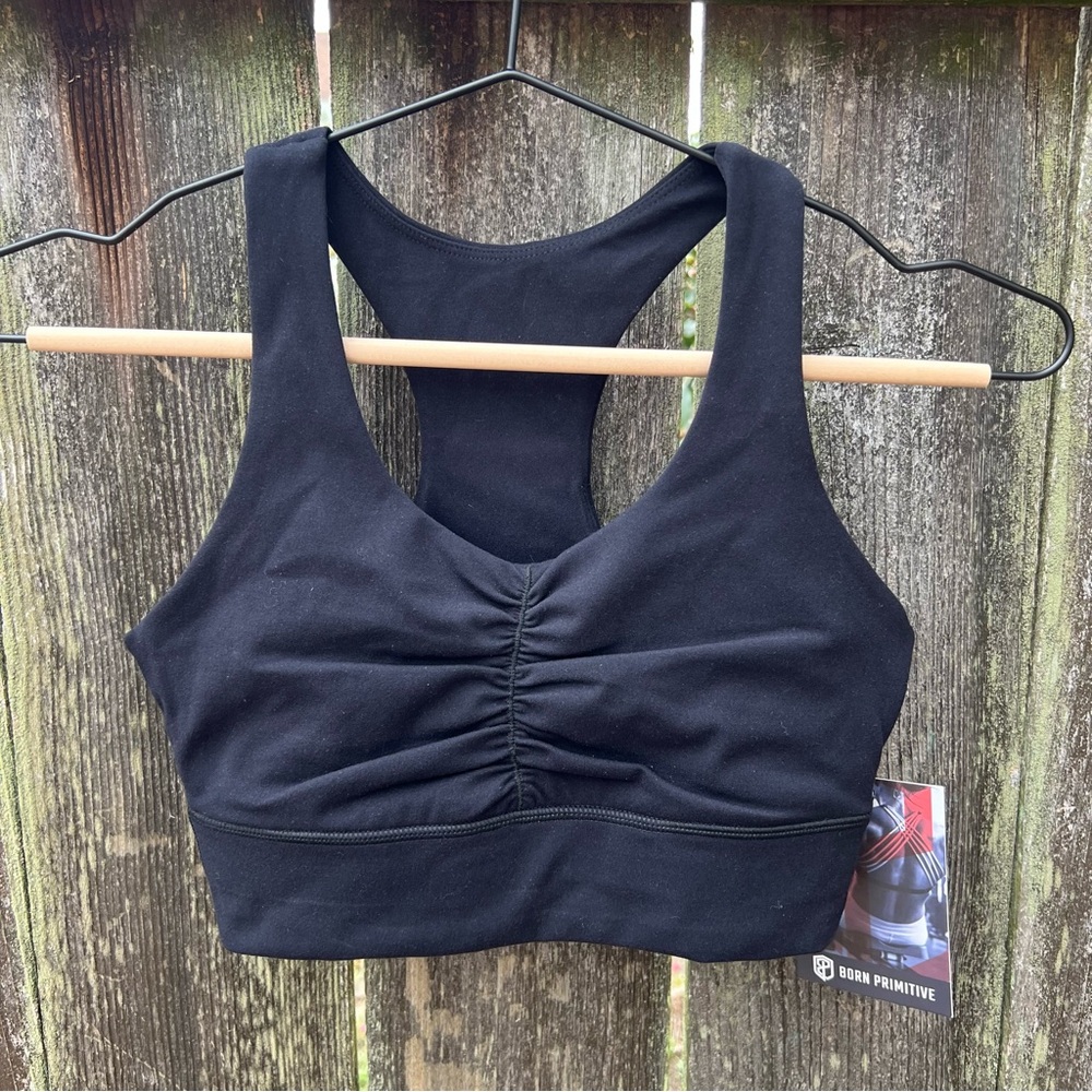 NWT Born Primitive Black Sports Bra